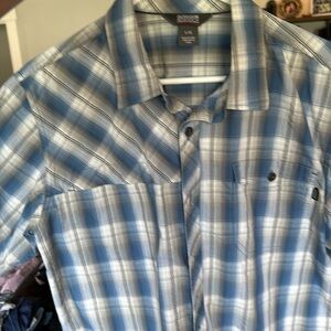 Outdoor Research Mens SS Button Up Shirt Size L